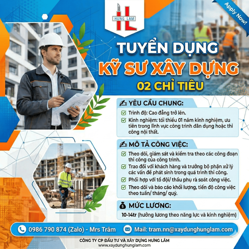 TUYỂN DỤNG THÁNG 4 - 2026